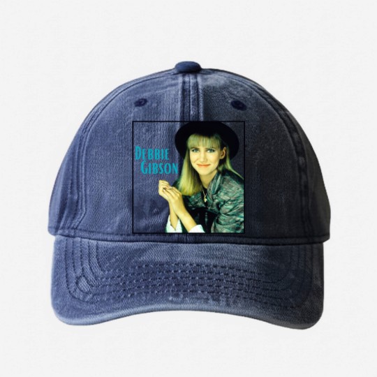Discover Debbie Gibson Unisex Softstyle Washed Denim Baseball Caps, Shake Your Love
