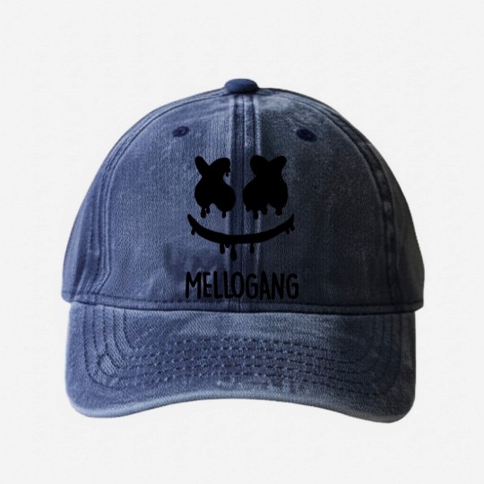 Discover Mellogang - Marshmello - Washed Denim Baseball Caps