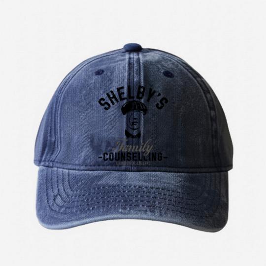 Discover Shelby's Family Counselling Peaky Blinders - Peaky Blinders - Washed Denim Baseball Caps