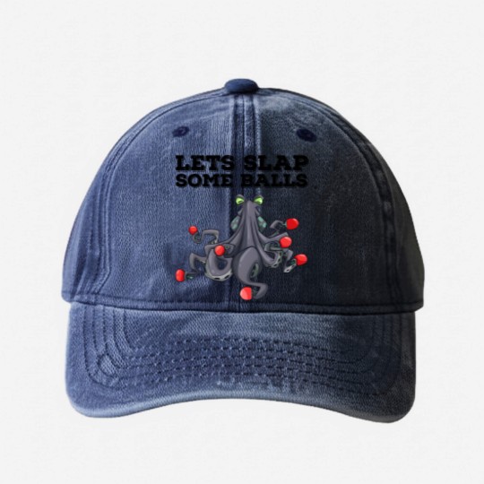 Discover Ping Pong Table Tennis Tabletennis Funny Kraken Washed Denim Baseball Caps