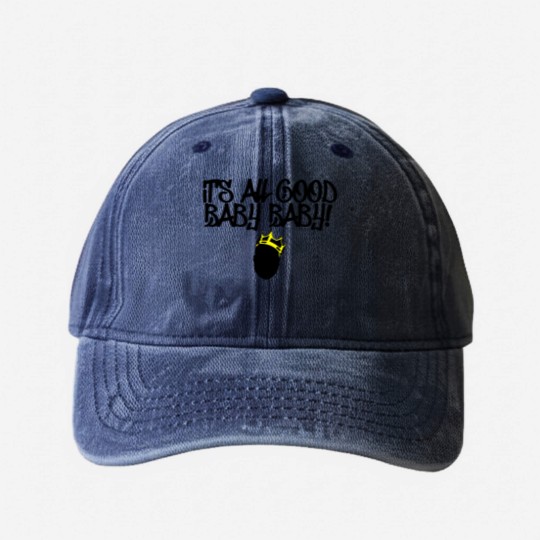 Discover Notorious B.I.G - It's All Good Baby Baby! Washed Denim Baseball Caps