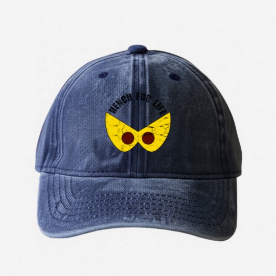 Discover Hench for Life Washed Denim Baseball Caps