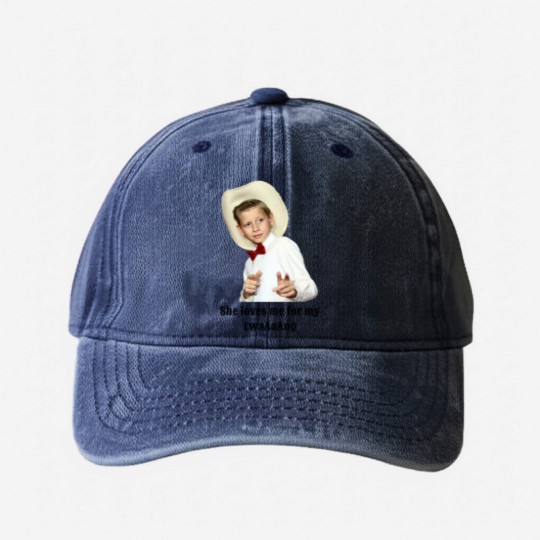 Discover Mason Ramsey Twaaaang Washed Denim Baseball Caps