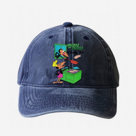 Discover Heckle And Jeckle heckle and jeckle cooking time Washed Denim Baseball Caps