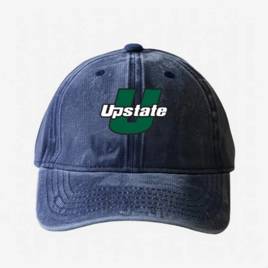 Discover University of South Carolina Upstate (USC Upstate) Spartans Washed Denim Baseball Caps