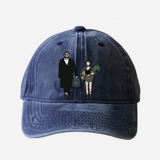 Discover Leon: The Professional - The Professional - Washed Denim Baseball Caps