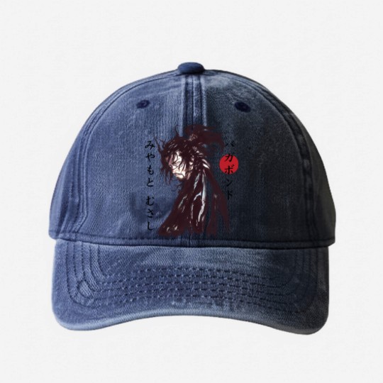 Discover Vagabond Washed Denim Baseball Caps