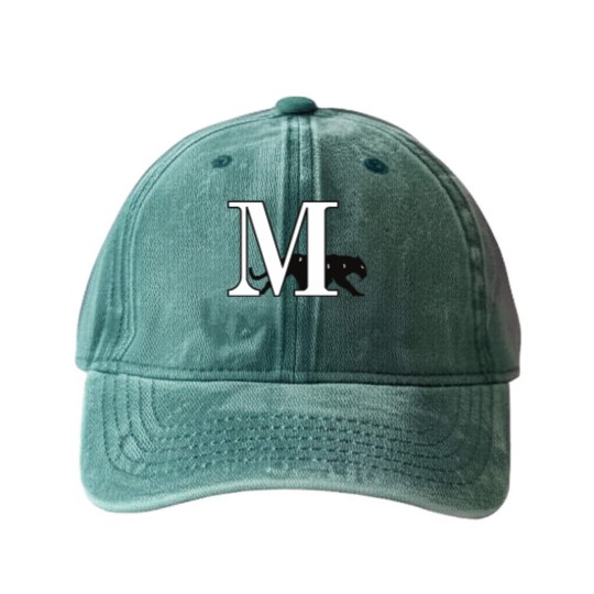 Discover Marian University-sabres Washed Denim Baseball Caps