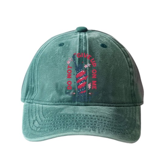 Discover 4th of July Washed Denim Baseball Caps, Anti Trump Washed Denim Baseball Caps, Democracy Matters Washed Denim Baseball Caps