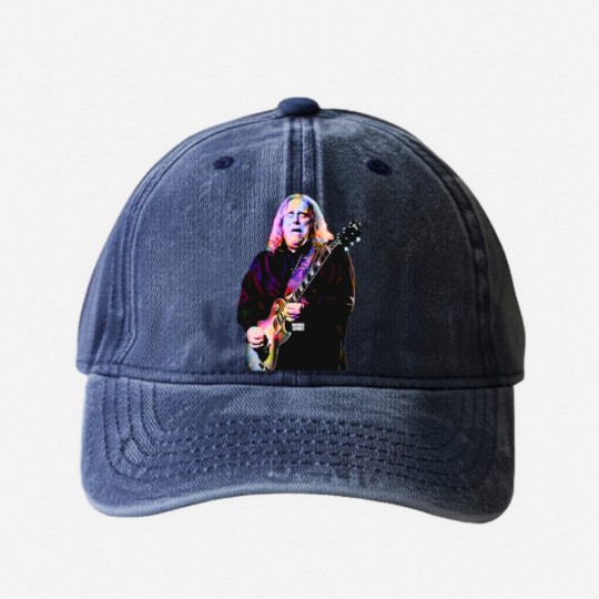 Discover Warren Haynes an American musician v3 Washed Denim Baseball Caps