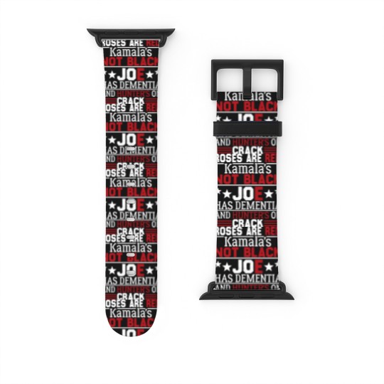 Discover Biden roses are red kamalas not black joe Watch Bands For Apple Watch