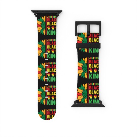 Discover Juneteenth 2023 Celebration, Black Independence Day Unisex Watch Bands For Apple Watch, Freeish Watch Bands For Apple Watch