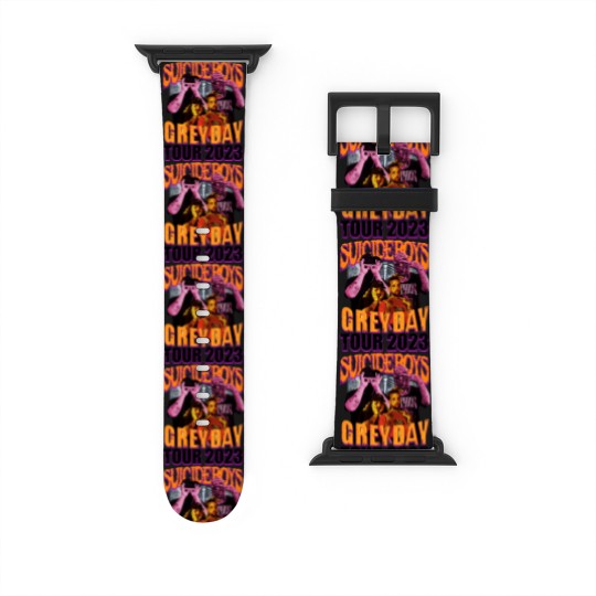 Discover Suicideboys Rap Watch Bands For Apple Watch, Grey Day 2023 World Tour Vintage 90s