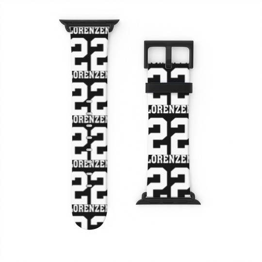 Discover Lorenzen 22 Hefty-Lefty Legend Football College Jared 2 Sides Watch Bands For Apple Watch