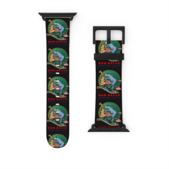 Discover Vintage 1988 Bob Dylan Watch Bands For Apple Watch Classic Watch Bands For Apple Watch
