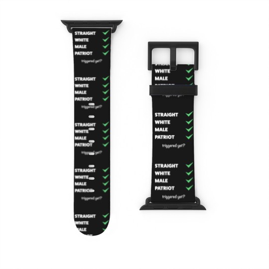 Discover Anti Woke - Funny Conservative Watch Bands For Apple Watch