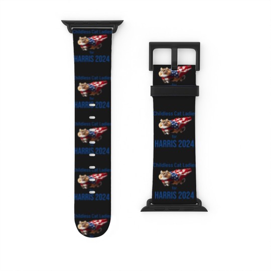 Discover Childless Cat Ladies for Harris 2024 Watch Bands For Apple Watch
