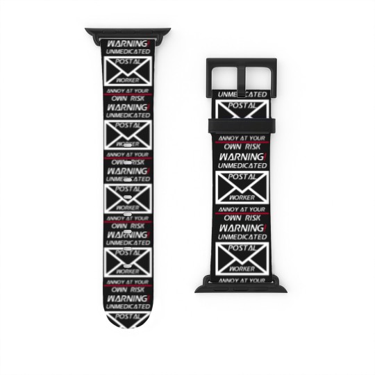 Discover Funny Postal Worker Gift - Watch Bands For Apple Watch