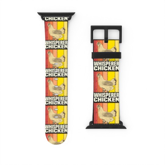 Discover Chicken Chicken Chicken Whisperer Chicken Farmer Gift Watch Bands For Apple Watch