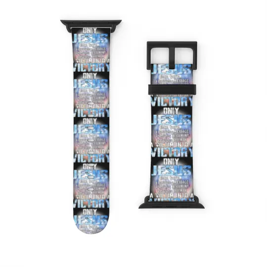 Discover Christian Only Jesus Can Turn A Mess Into A Message A Test Into A Christ Watch Bands For Apple Watch