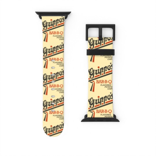 Discover Grippos Bar-B-Q Flavored Potato Chips Watch Bands For Apple Watch
