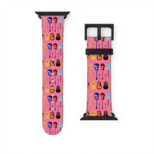 Discover Guitar T- Watch Bands For Apple Watch Many guitars T- Watch Bands For Apple Watch Watch Bands For Apple Watch