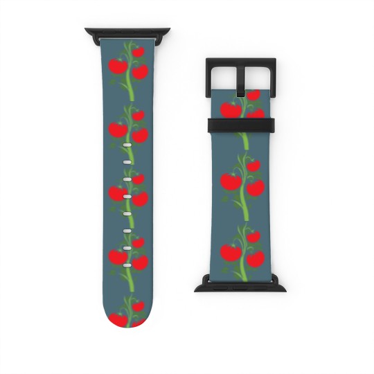 Discover tomaten tomato tomatoes veggie gemuese vegetables3 Watch Bands For Apple Watch