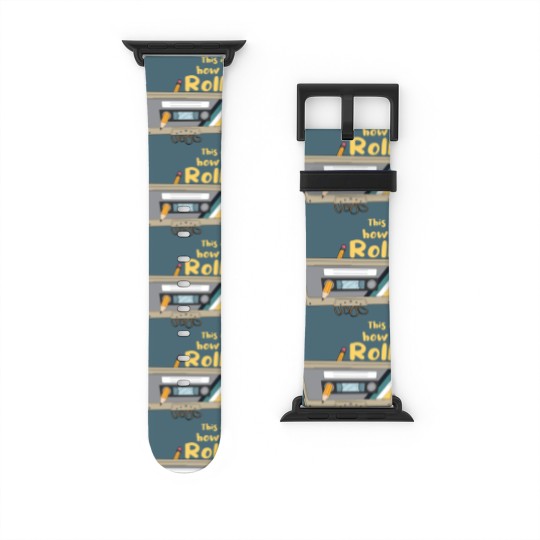 Discover Cassette Tape Classic 80s 90s - Cassette Tape - Watch Bands For Apple Watch