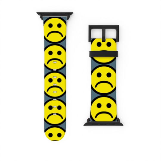 Discover Sad Face Watch Bands For Apple Watch