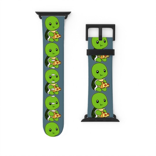 Discover Turtle pizza Watch Bands For Apple Watch