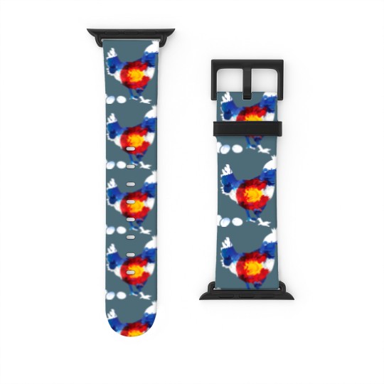 Discover Colorado Chickens Watch Bands For Apple Watch