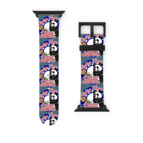 Discover AVG Flying Tigers - 2nd Pursuit 'Panda Bears' Watch Bands For Apple Watch