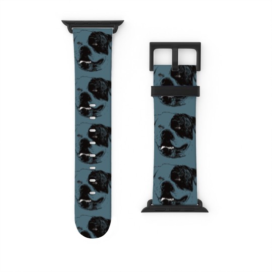 Discover American Bulldog Face Watch Bands For Apple Watch