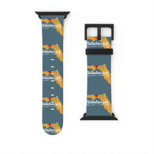 Discover City of Tallahassee Florida | Vacation Souvenir - Graphic Watch Bands For Apple Watch