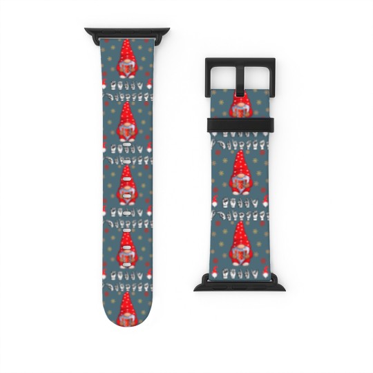 Discover Asl Merry Christmas American Sign Language Watch Bands For Apple Watch
