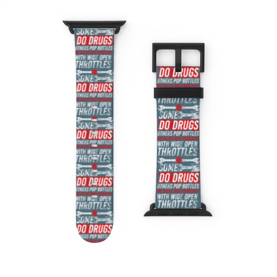Discover Wide Open Throttle Watch Bands For Apple Watch - Car or Truck Racing Watch Bands For Apple Watch