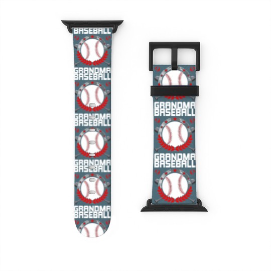 Discover Baseball Grandma Baseball Lover Watch Bands For Apple Watch