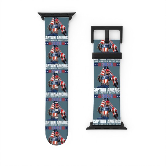 Discover Trump Make American Great Again 2024 Watch Bands For Apple Watch