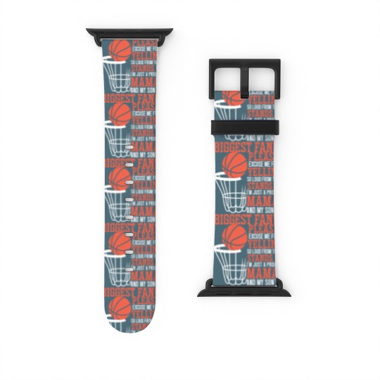 Discover Basketball Mama Player Hoop Junkie Mothers Day Mom Watch Bands For Apple Watch