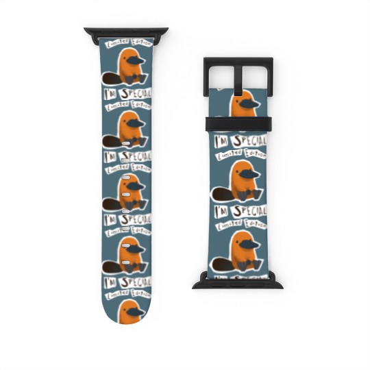 Discover  - I'm Special Platypus - Cute Weird Animal - Platypus - Watch Bands For Apple Watch