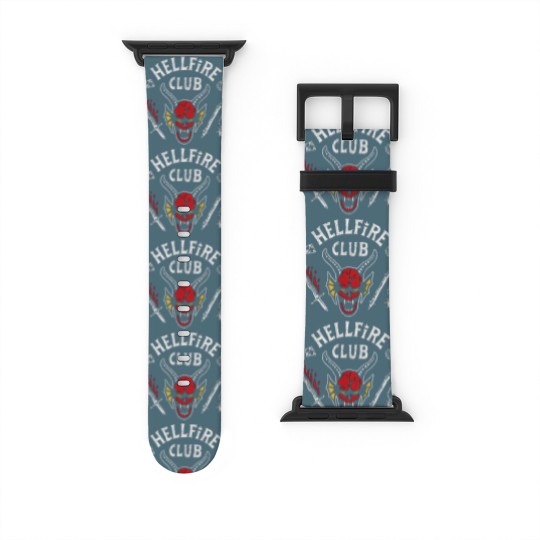 Discover Stranger Things Hellfire Club Baseball Watch Bands For Apple Watch
