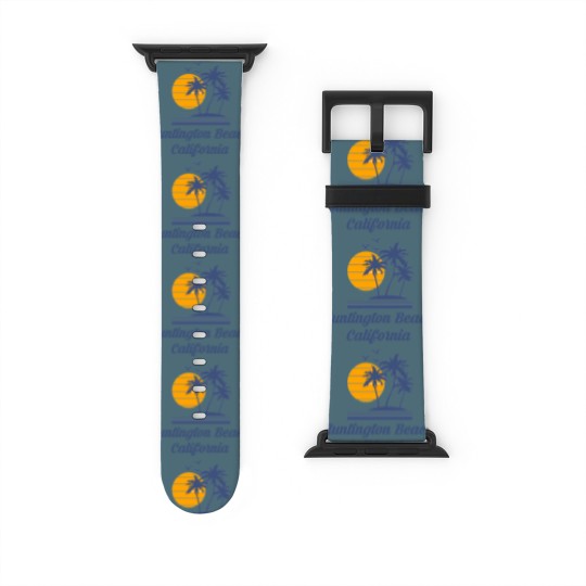 Discover Huntington Beach California Watch Bands For Apple Watch CA Tourist Gifts Watch Bands For Apple Watch