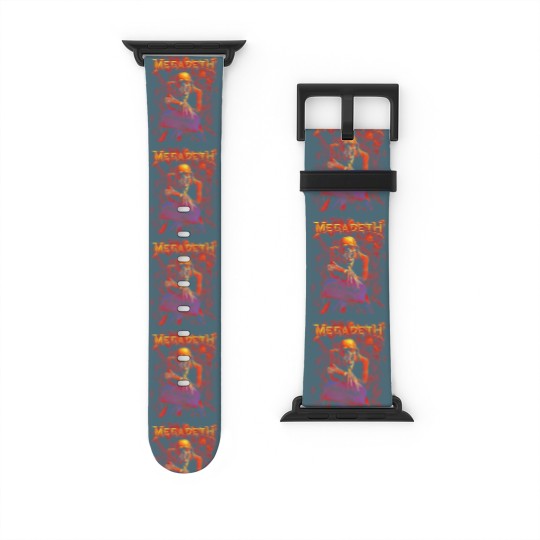 Discover Megadeth Watch Bands For Apple Watch Megadeth Men's Peace Sells