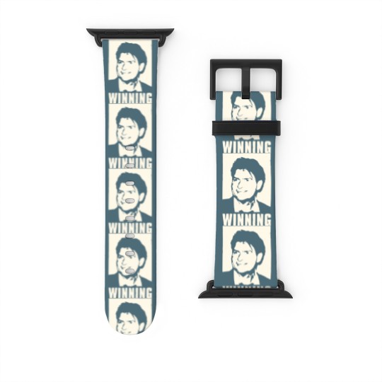 Discover CHARLIE SHEEN WINNING  Watch Bands For Apple Watch