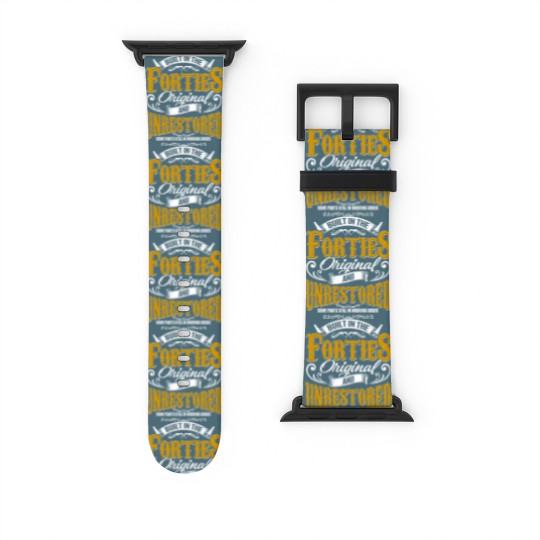 Discover Built In The 40s Forties Vintage Classic Funny 80t Watch Bands For Apple Watch