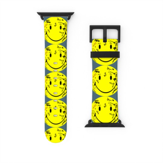 Discover Lil Wayne Tattoo Smiley Watch Bands For Apple Watch