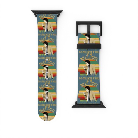 Discover Vintage Billy Tees Joel It's Still Rock and Roll To Me Essential Watch Bands For Apple Watch