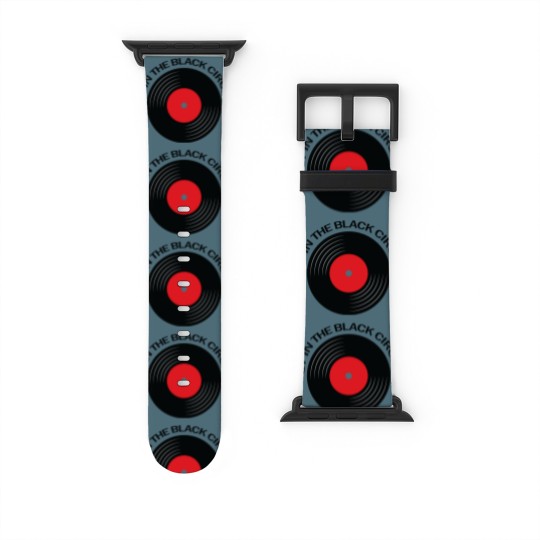 Discover Spin the black Circle - music lover quote - Spin The Black Circle - Watch Bands For Apple Watch