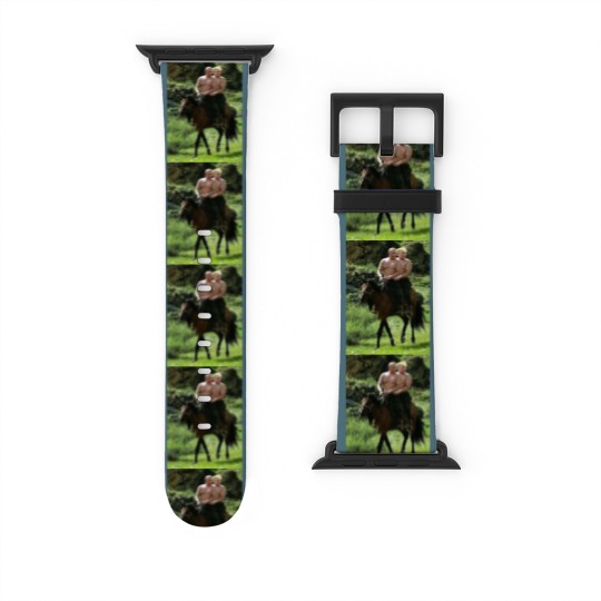 Discover Trump Putin Meme Watch Bands For Apple Watch Russian Putin Riding A Horse With Donald Trump Meme