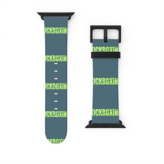 Discover Kickboxing Gift Logo Watch Bands For Apple Watch
